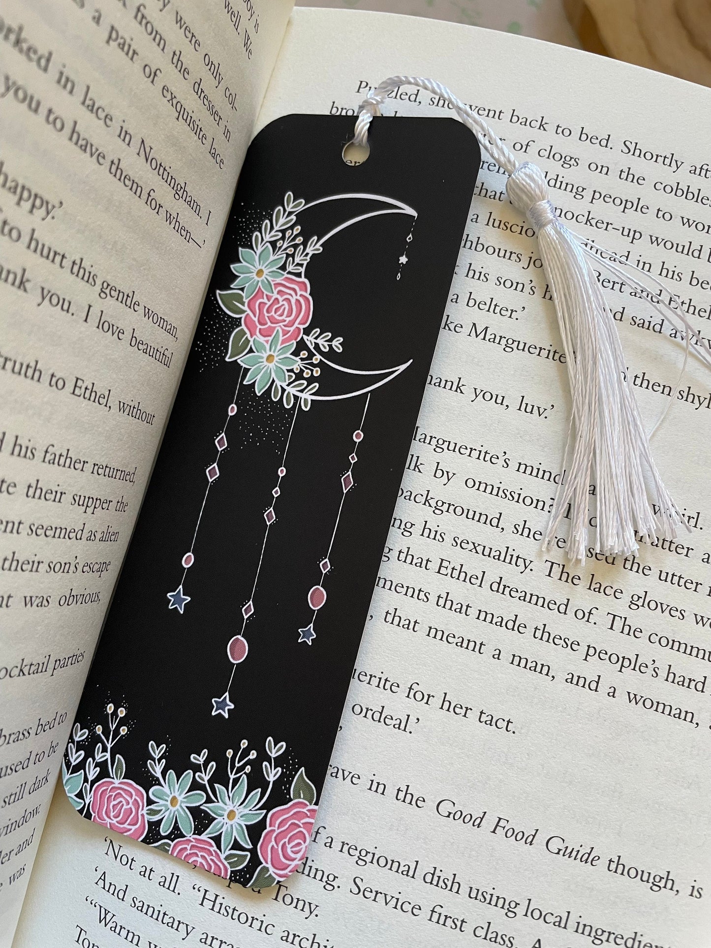 Pastel Moon Bookmark
