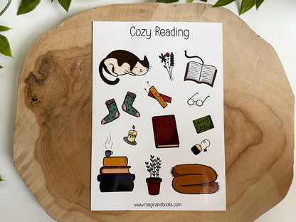 Cozy Reading Sticker Sheet