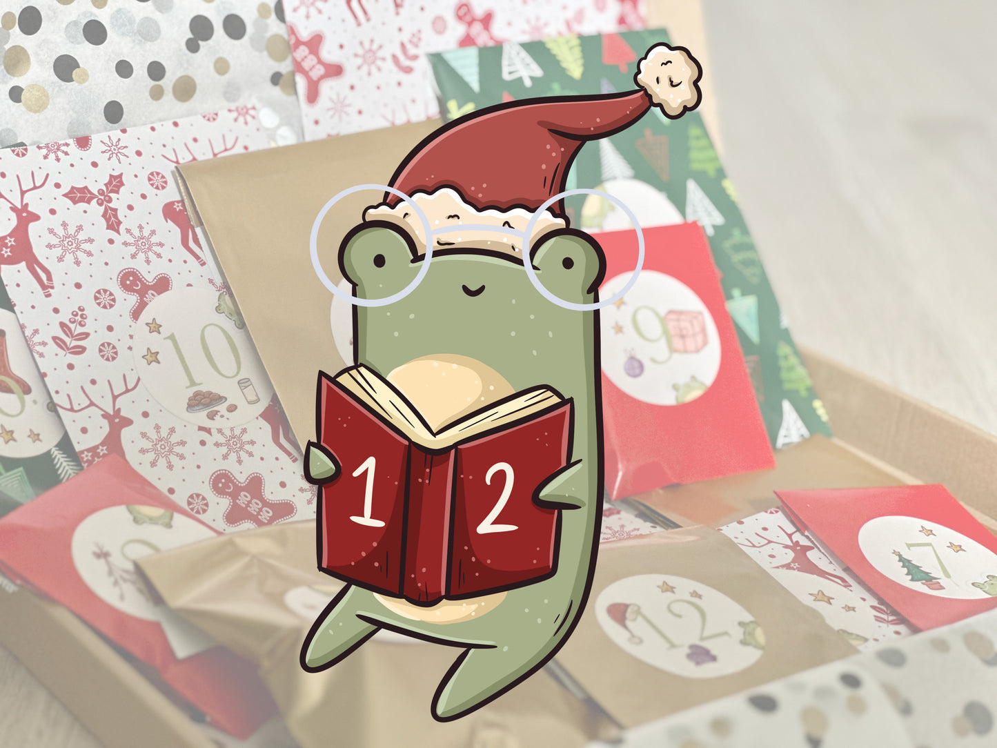 PRE-ORDER 12 Days of Christmas Bookish Advent Box 2026!