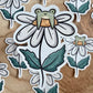 Froggie & Daisy Die Cut Sticker