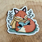 Cosy Fox Aufkleber
