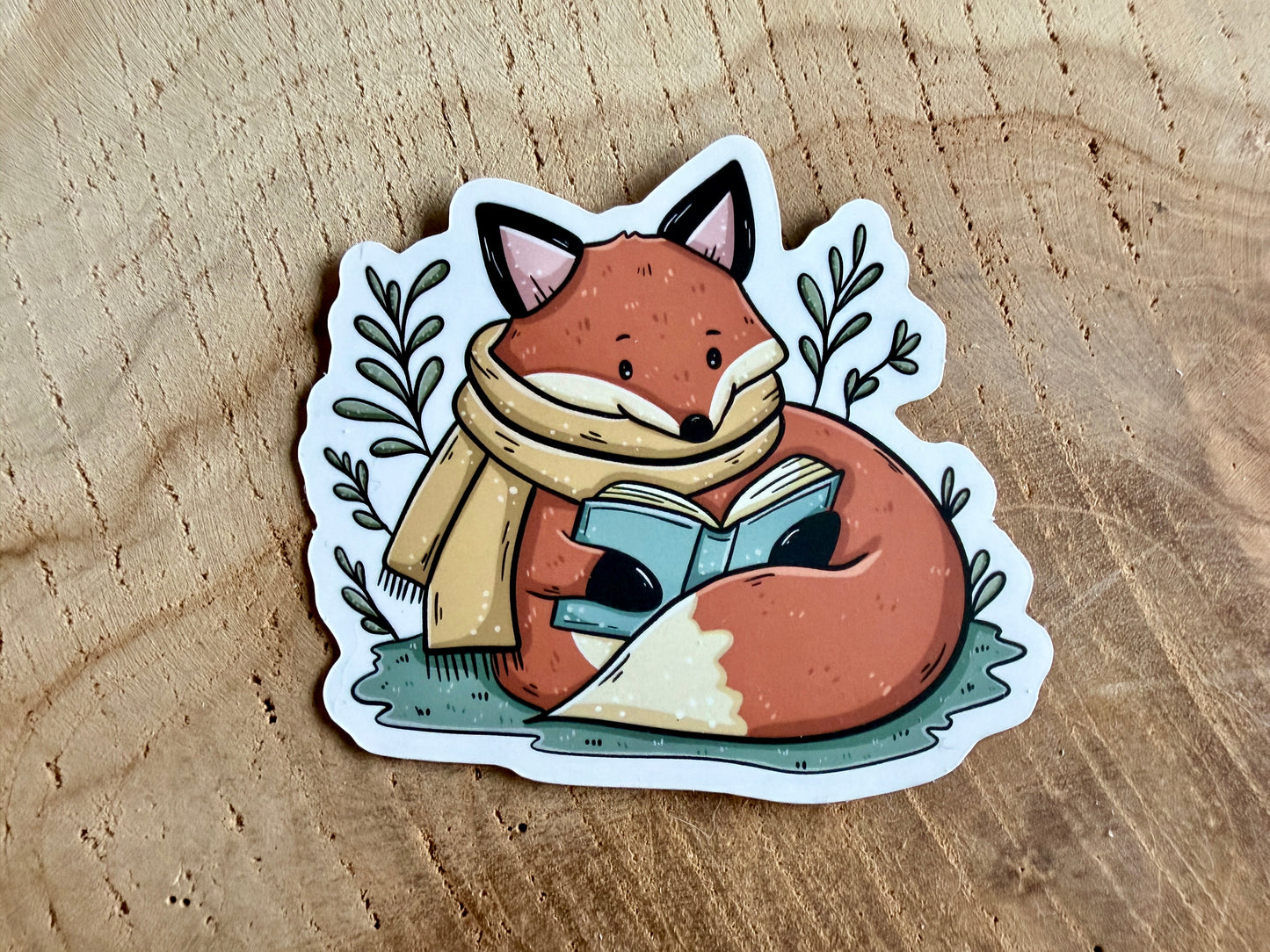 Cosy Fox Aufkleber