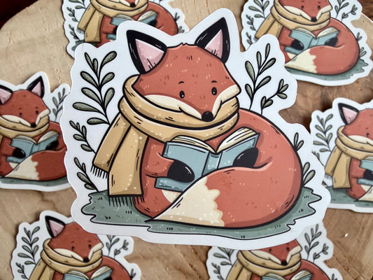 Cosy Fox Aufkleber