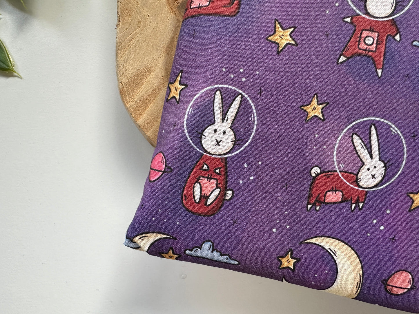 Bunnies in Space Booksleeve (Own Design) (LIMITED EDITION)