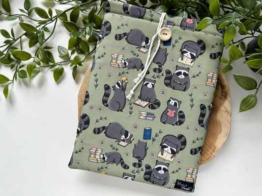 Raccoons & Books Booksleeve (Own Design) (LIMITED EDITION)