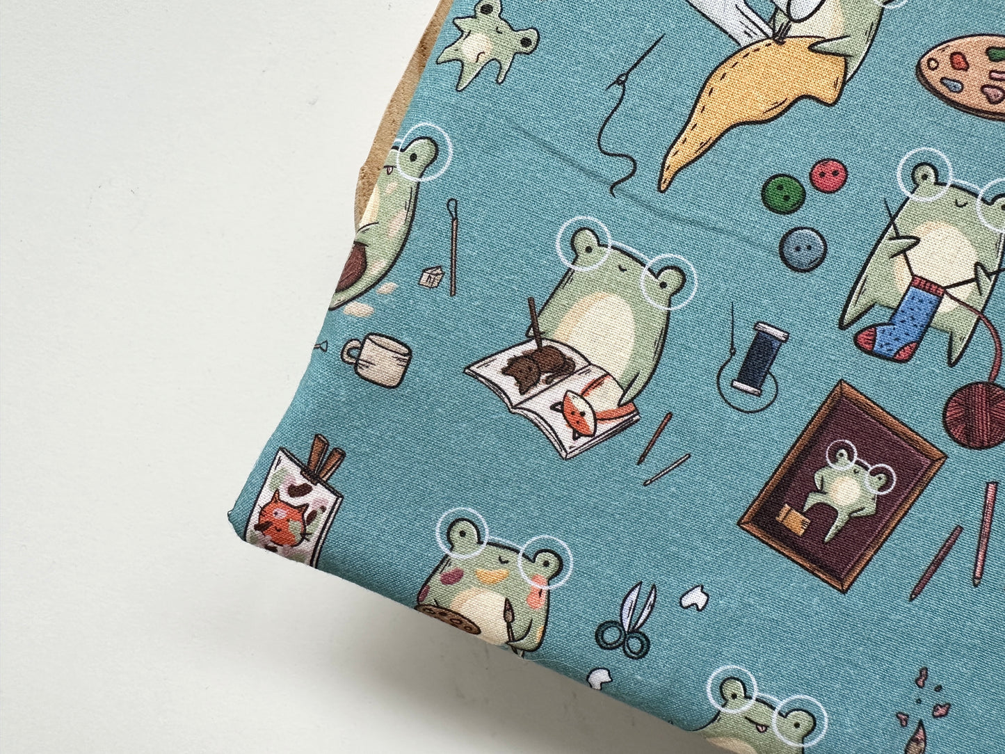 XL Froggie Learns Arts & Crafts Booksleeve (Own Design) (LIMITED EDITION)