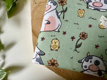 Cows & Sunflowers E-Reader Sleeve (Own Design)