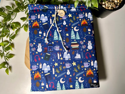 XL Whimsical Winter Booksleeve (Own Design)