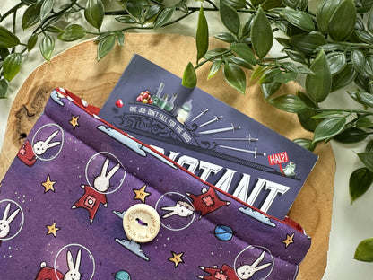 Bunnies in Space Booksleeve (Own Design) (LIMITED EDITION)
