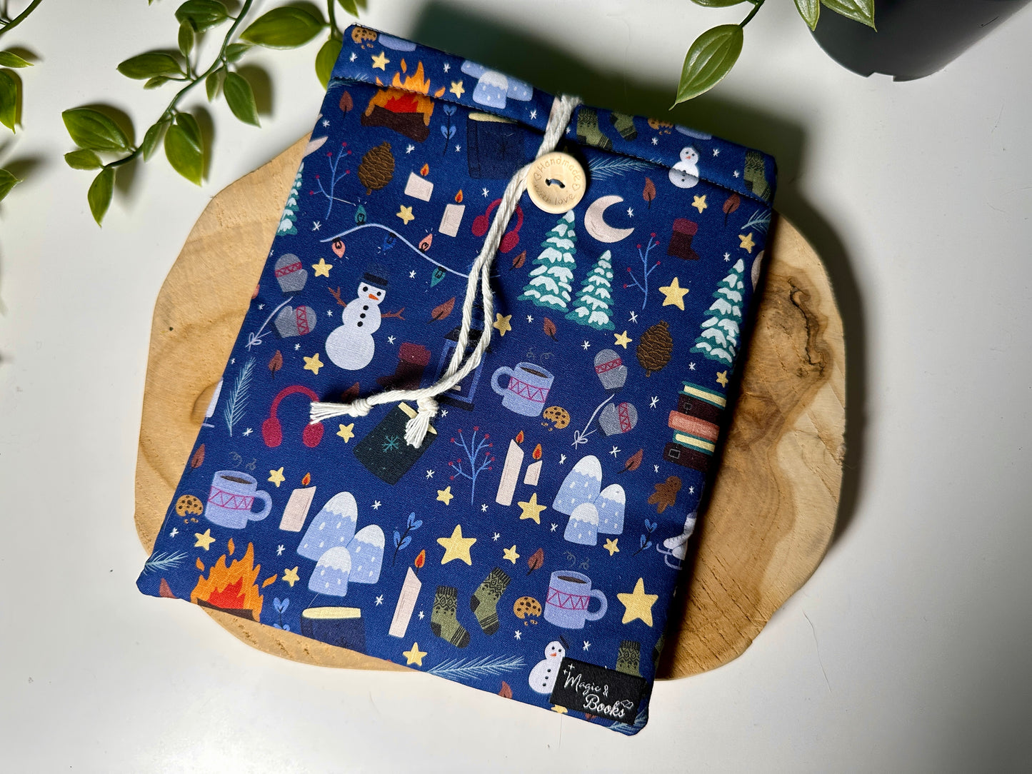 Whimsical Winter Friends E-Reader Sleeve (Own Design)