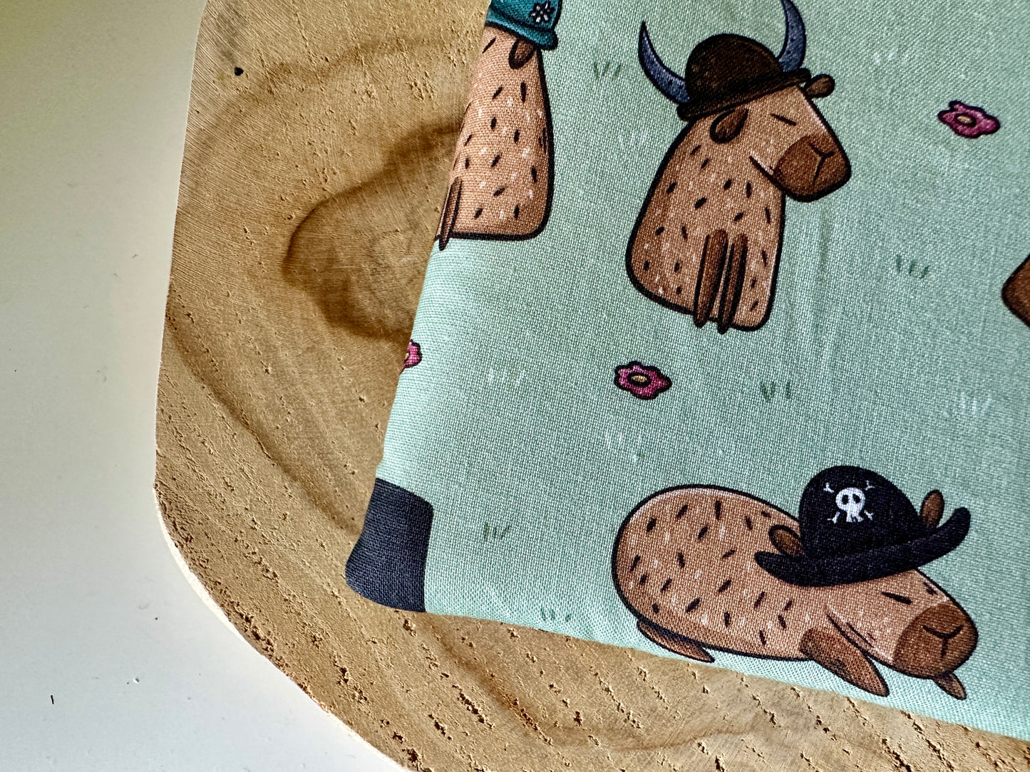 Capybaras in Hats E-Reader Sleeve (Own Design)