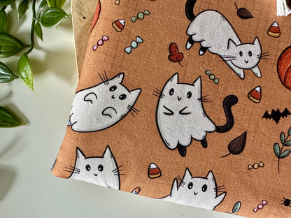 Ghost Cats Halloween Booksleeve (Own Design)