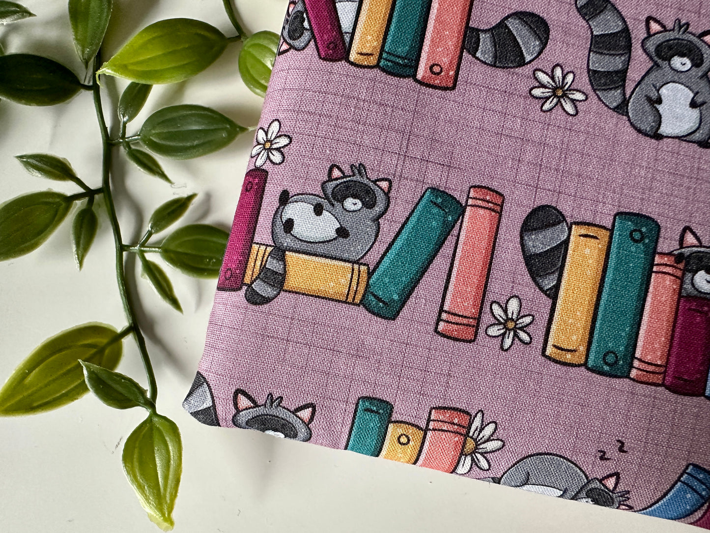 XL Raccoon Library Booksleeve (Own Design)