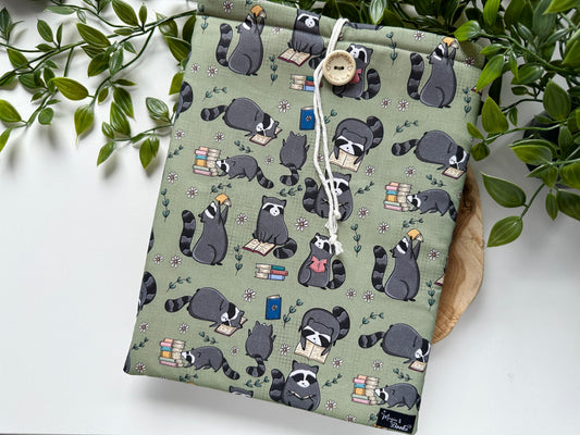 Raccoons & Books E-Reader Sleeve (Own Design) (LIMITED EDITION)