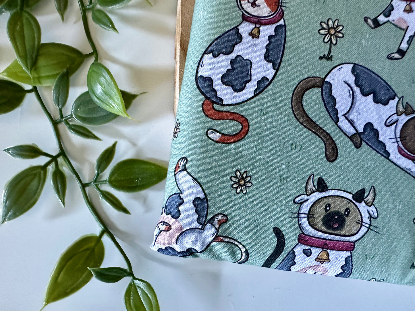 Cats in Cow Suits Booksleeve (Own Design)