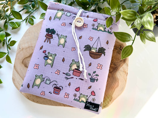 Froggie Learns Plant Care (Purple) E-Reader Sleeve (Own Design) (LIMITED EDITION)