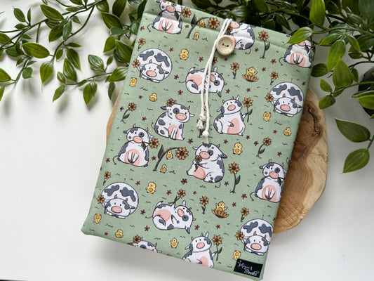 Cows & Sunflowers Booksleeve (Own Design) (LIMITED EDITION)
