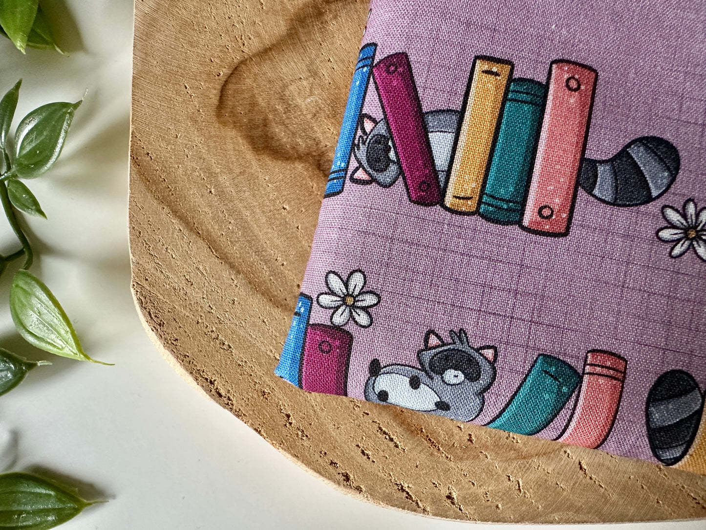 Raccoon Library E-Reader Sleeve (Own Design)