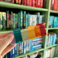 Bibliothèque arc-en-ciel Pince à cheveux