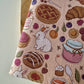 Bunnies & Baked Goods Housse de Livre (Design personnel)