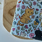 Housse de lecteur E-Reader Cats & Flowers (design personnel)
