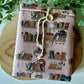 Housse de lecteur E-Reader Cats in the Library (design personnel)