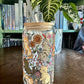 Cats & Flowers Glazen Tumbler 