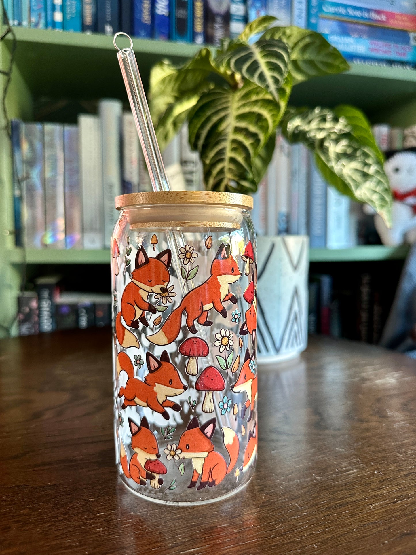 Baby Foxes Glazen Tumbler 