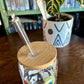 Froggie & Books Glazen Tumbler 