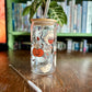Ghost Cat Glass Tumbler