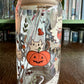 Ghost Cat Glass Tumbler