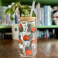 Black Cats & Pumpkins Glass Tumbler