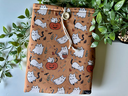 XL Ghost Cat Boekenhoes (Eigen Ontwerp)