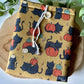 Housse de lecteur E-Reader Black Cat & Pumpkins (design personnel)