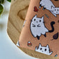 Ghost Cat E-Reader Sleeve (Own Design)