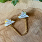 Paper Boat Enamel Collar Pin