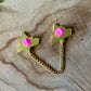 Paper Boat Enamel Collar Pin