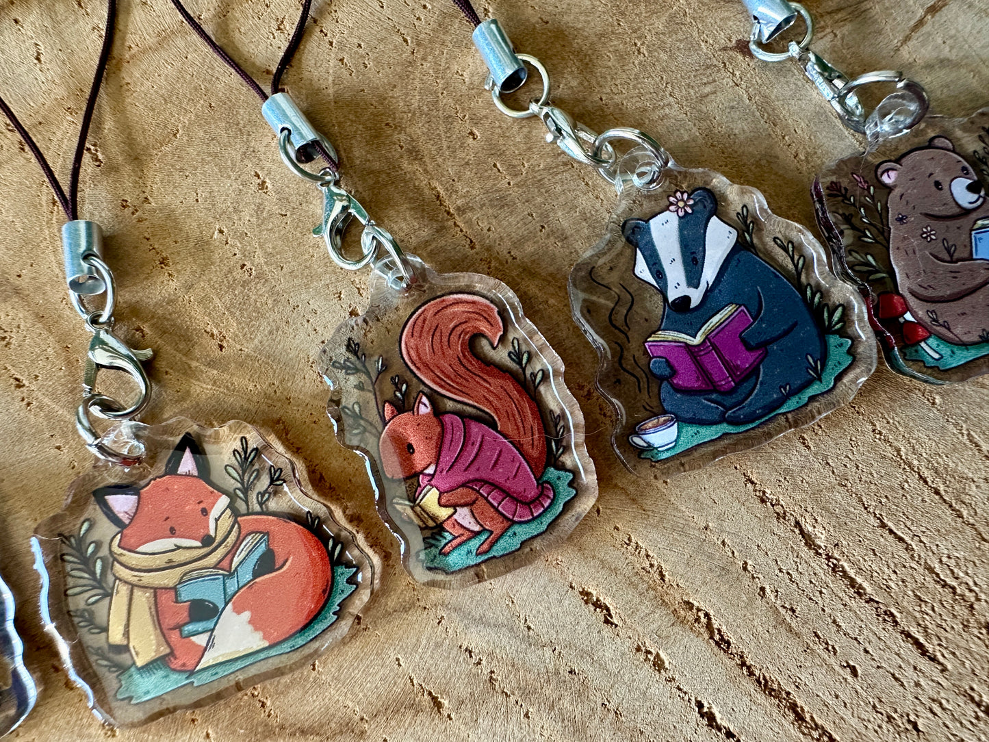 Woodland Readers Mystery Phone Charm Blind Bag