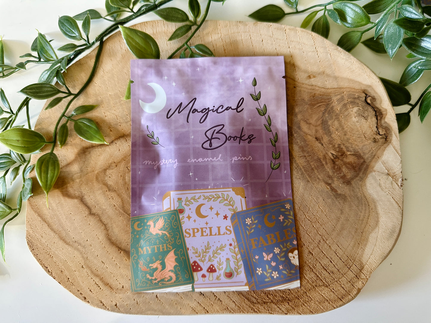 Magical Books Mystery Enamel Pin Blind Bag