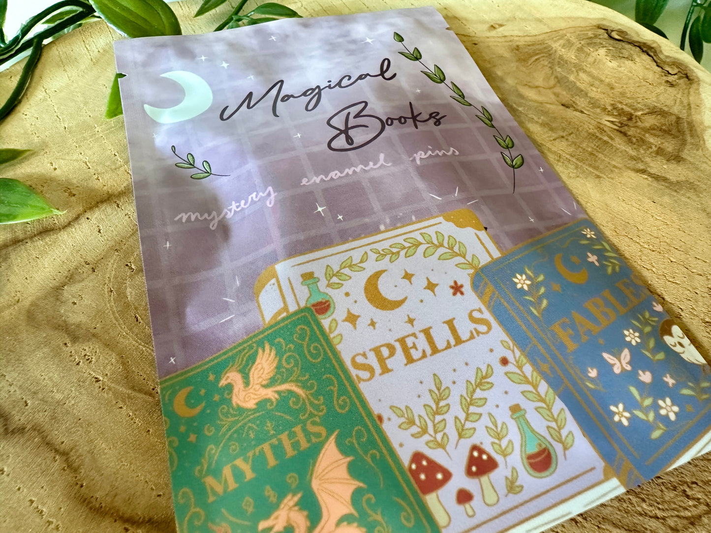 Magical Books Mystery Enamel Pin Blind Bag