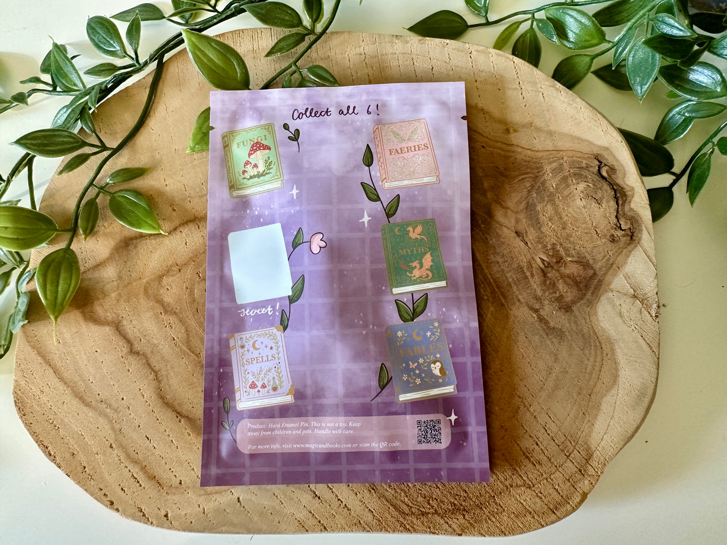 Magical Books Mystery Enamel Pin Blind Bag