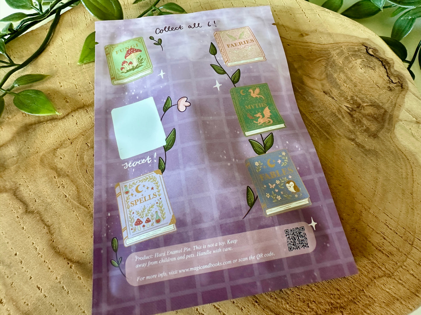 Magical Books Mystery Enamel Pin Blind Bag