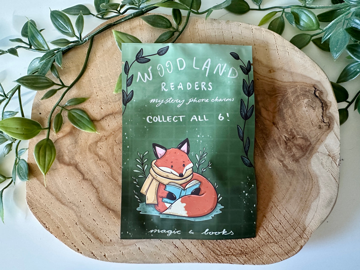Woodland Readers Mystery Phone Charm Blind Bag