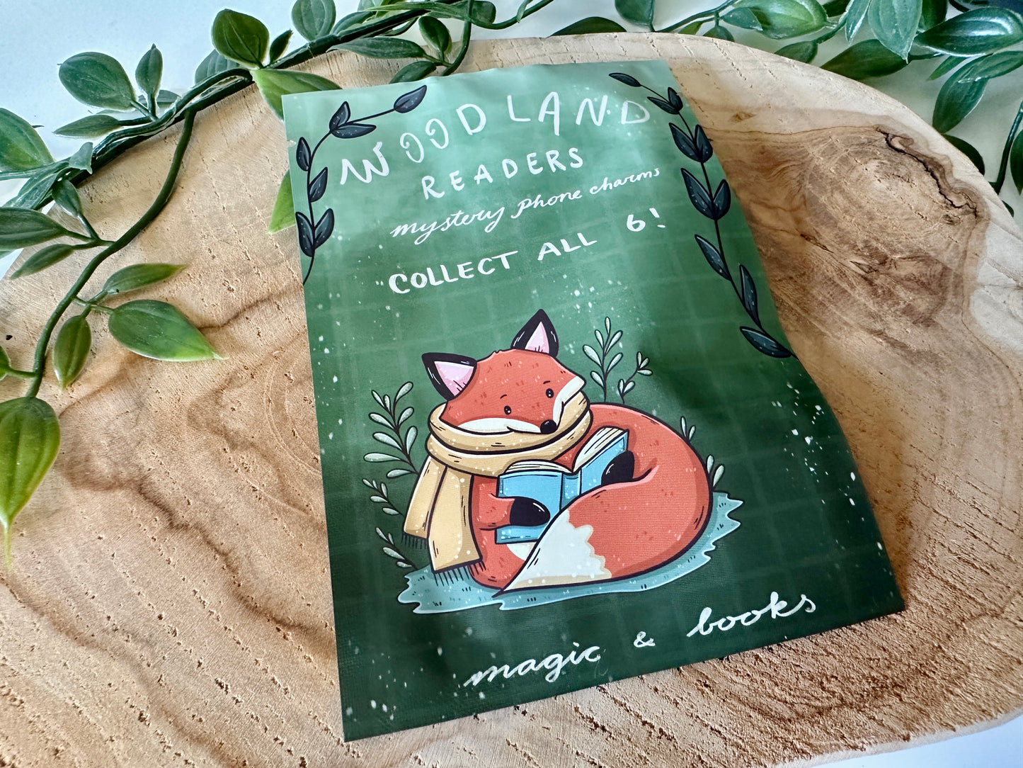 Woodland Readers Mystery Phone Charm Blind Bag