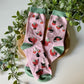 Cats & Strawberries Socken