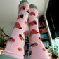 Cats & Strawberries Socken