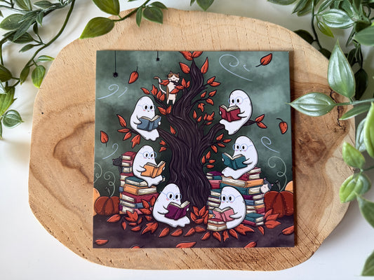 Ghost Tree Postcard