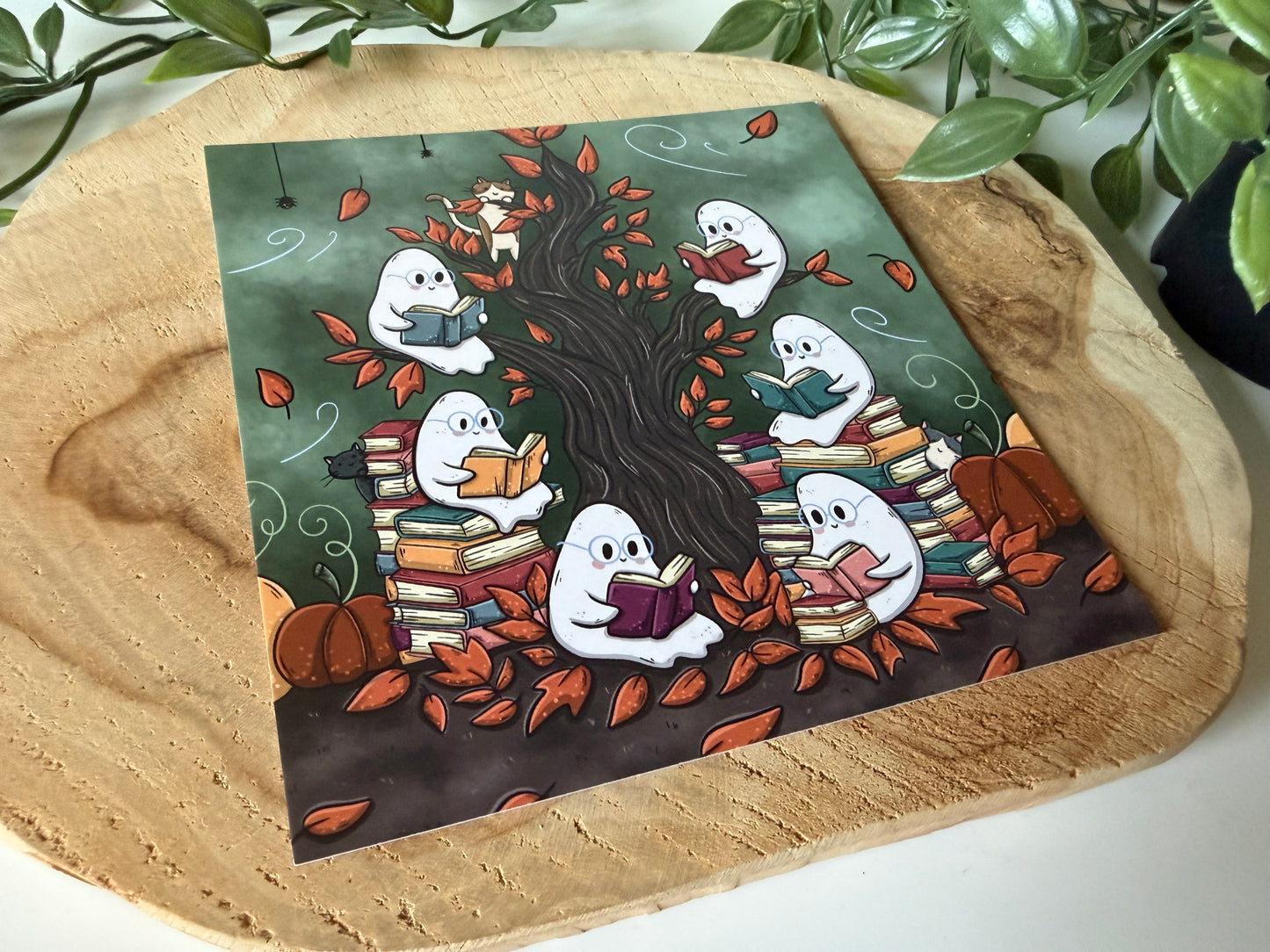 Ghost Tree Postcard