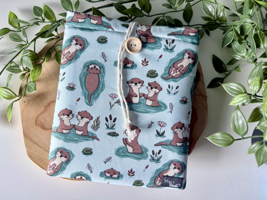 Otter Friends E-Reader Sleeve (Own Design)