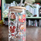 Woodland Critters Glass Tumbler